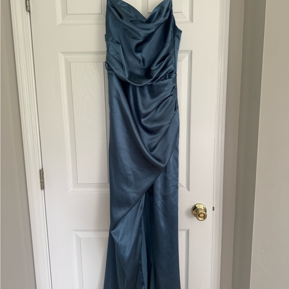 Birdy Grey Blue Maxi Dress
